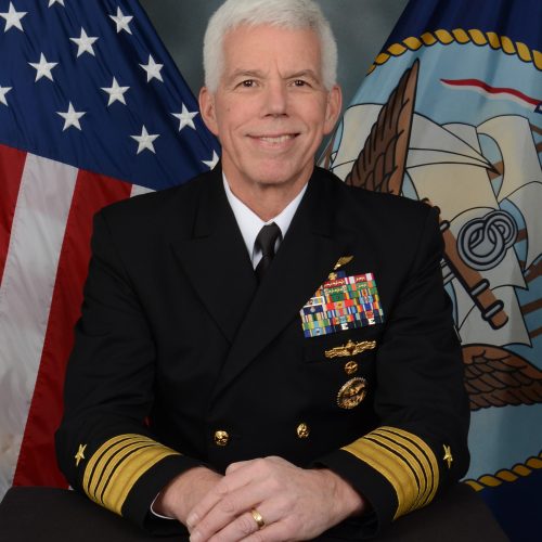 Four-star admiral Karl Thomas '86